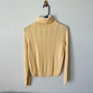 Vintage turtle neck Yellow Sweater